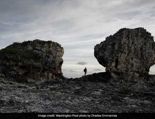There is an Ongoing Debate on Two Mysterious Boulders In Eleuthera